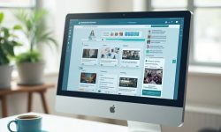 Écran plateforme e-learning - e-learning